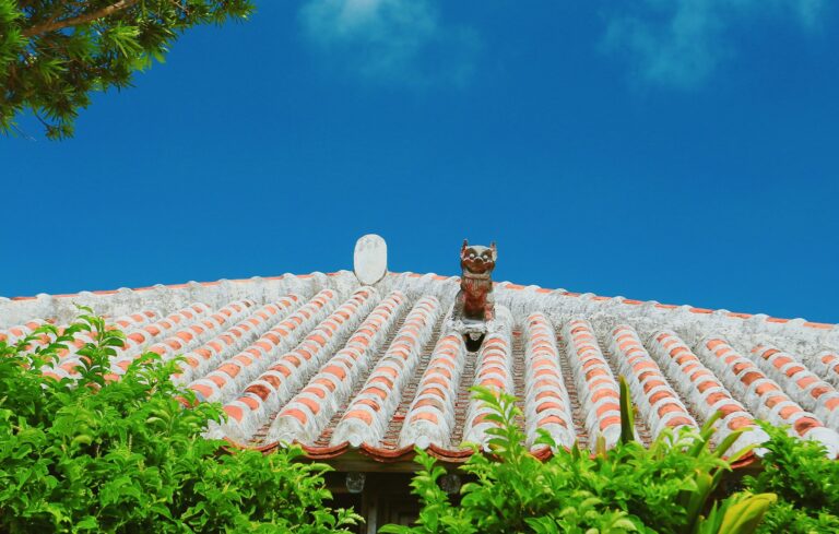 11/6　今日もにっこりシーサー🌺