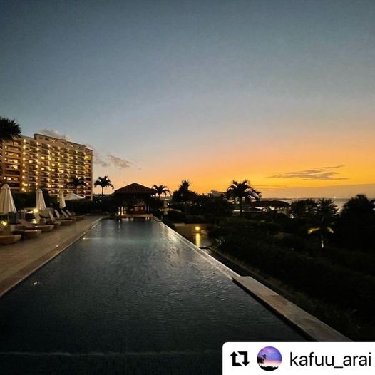 11/18　丘の上のカフーリゾートから