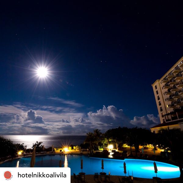 12/22　夜は幻想的なアリビラ🌙