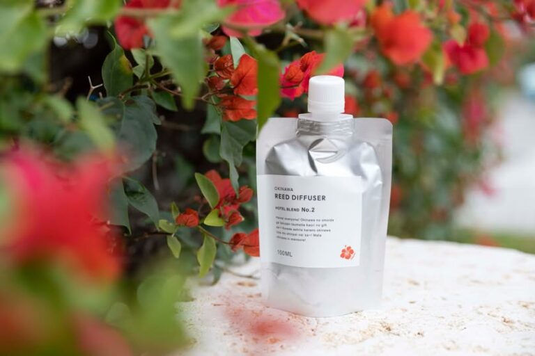 3/23　リゾートホテルのリードディフューザー🌺